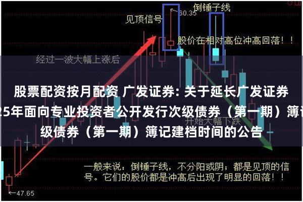 股票配资按月配资 广发证券: 关于延长广发证券股份有限公司2025年面向专业投资者公开发行次级债券（第一期）簿记建档时间的公告
