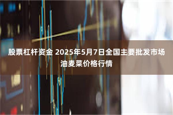 股票杠杆资金 2025年5月7日全国主要批发市场油麦菜价格行情